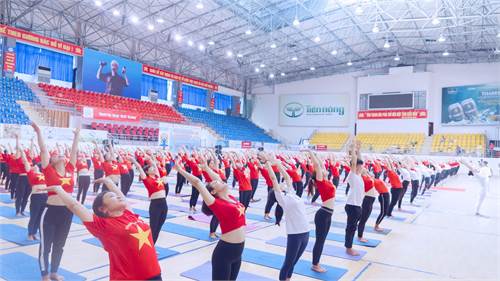 Festival Yoga toàn quốc năm 2020 gây ấn tượng mạnh với gần 2000 hội viên tham dự