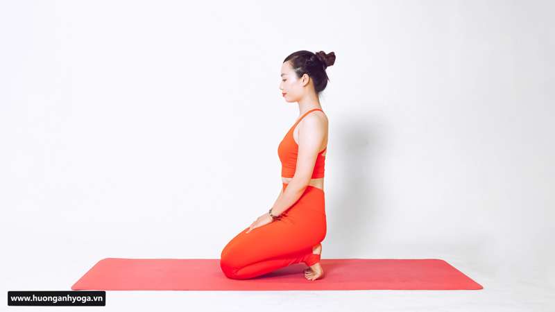 Tư thế Toe Squat - Yin Yoga