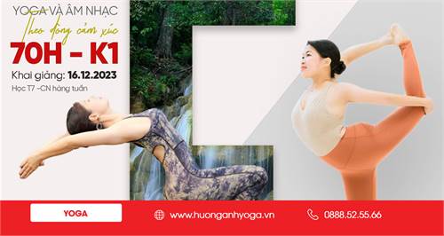 Tuyển sinh khóa đào tạo Feeling Flow Yoga 70H - Huấn luyện viên Kiều Hạnh & Phạm Hương