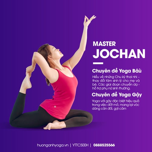 Master Jochan - Đào tạo yoga bầu, Yoga gậy