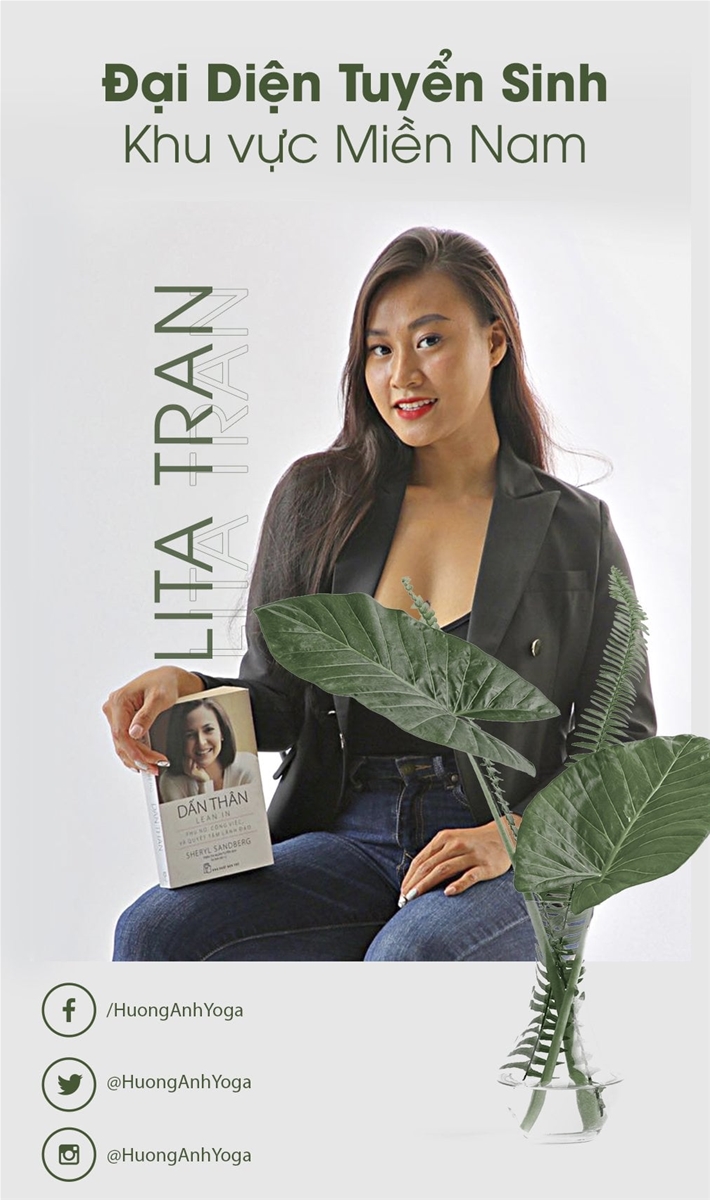 Lita Trần - Đại diện tuyển sinh miền nam - Hương Anh Yoga