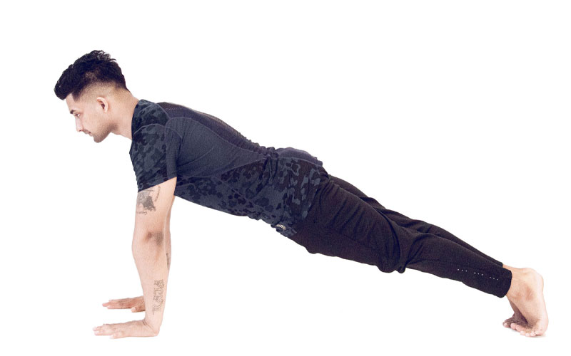 tư thế plank yoga