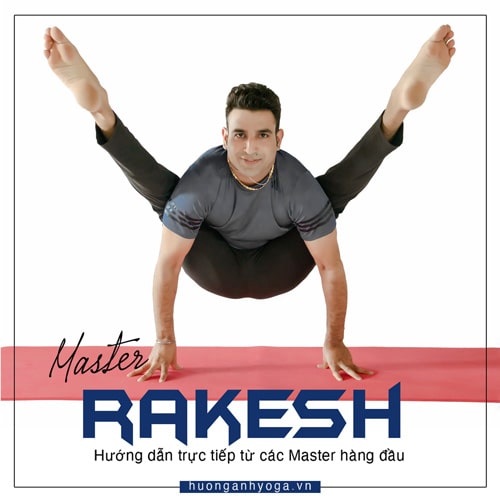 Master Rakesh - Yoga online tại nhà