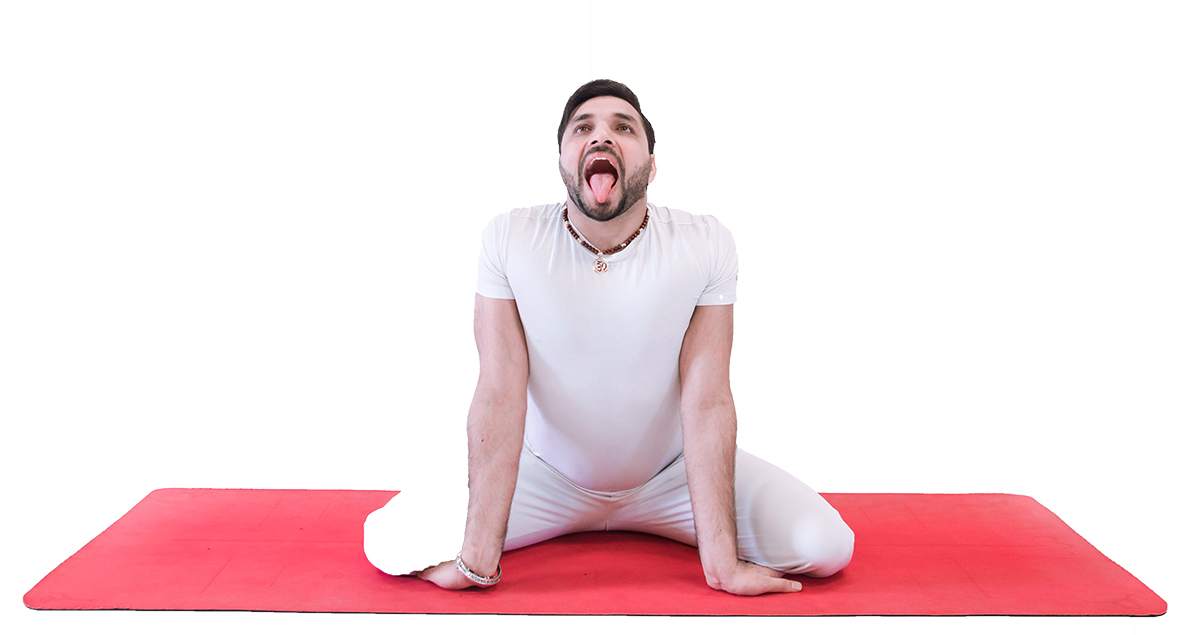 Simhasana - yoga để giảm cân