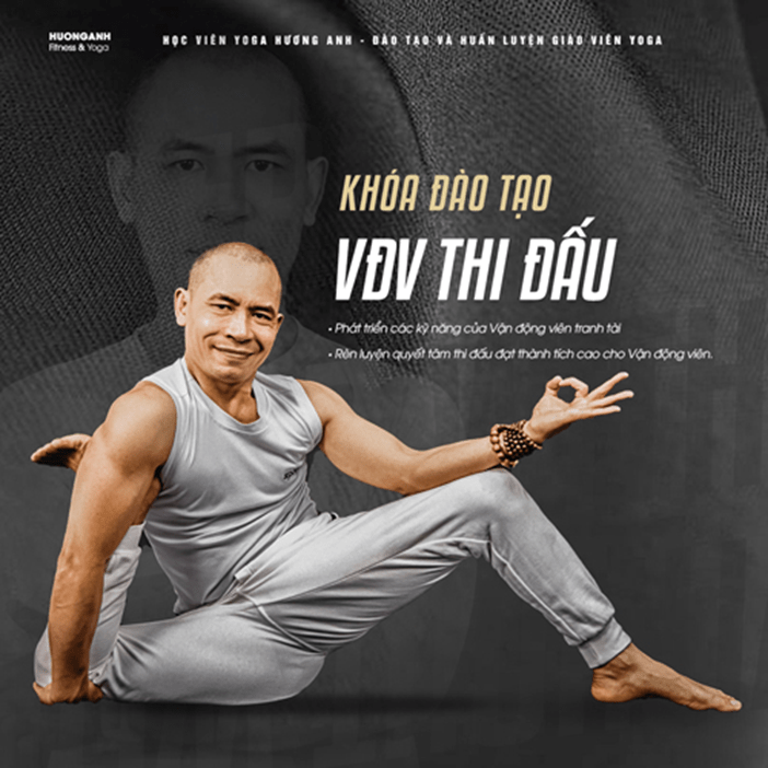 ĐÀO TẠO VẬN ĐỘNG VIÊN THI ĐẤU YOGA