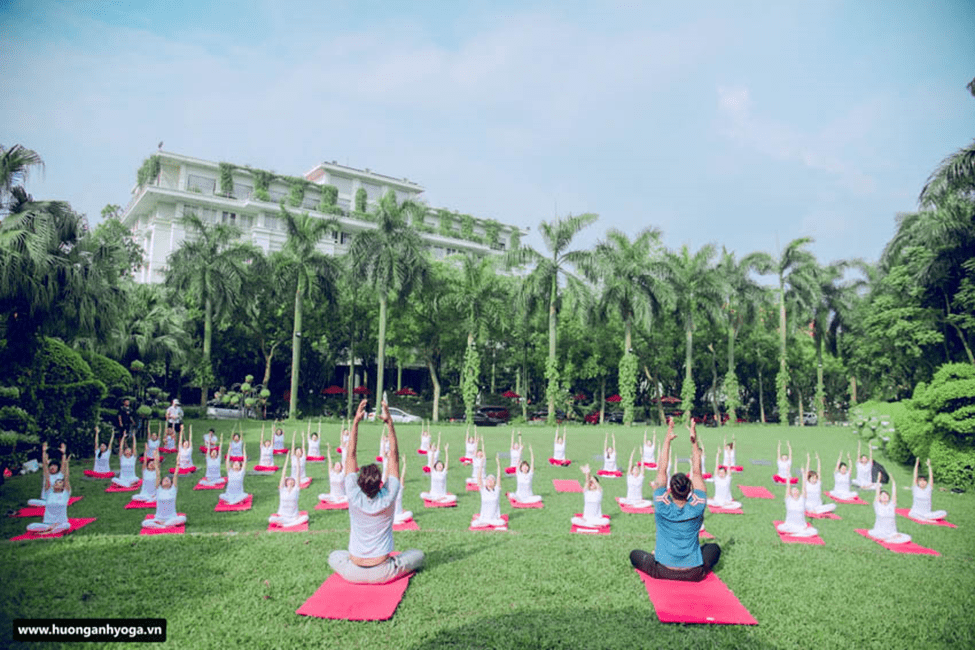 OUTDOOR SÔNG HỒNG RESORT CHƯƠNG TRÌNH ĐÀO TẠO HLV YOGA CẤP BẰNG QUỐC TẾ 200H