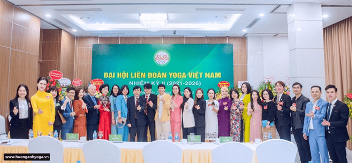 CHÚC MỪNG ĐẠI HỘI LIÊN ĐOÀN YOGA VIỆT NAM NHIỆM KỲ II (2021-2026)