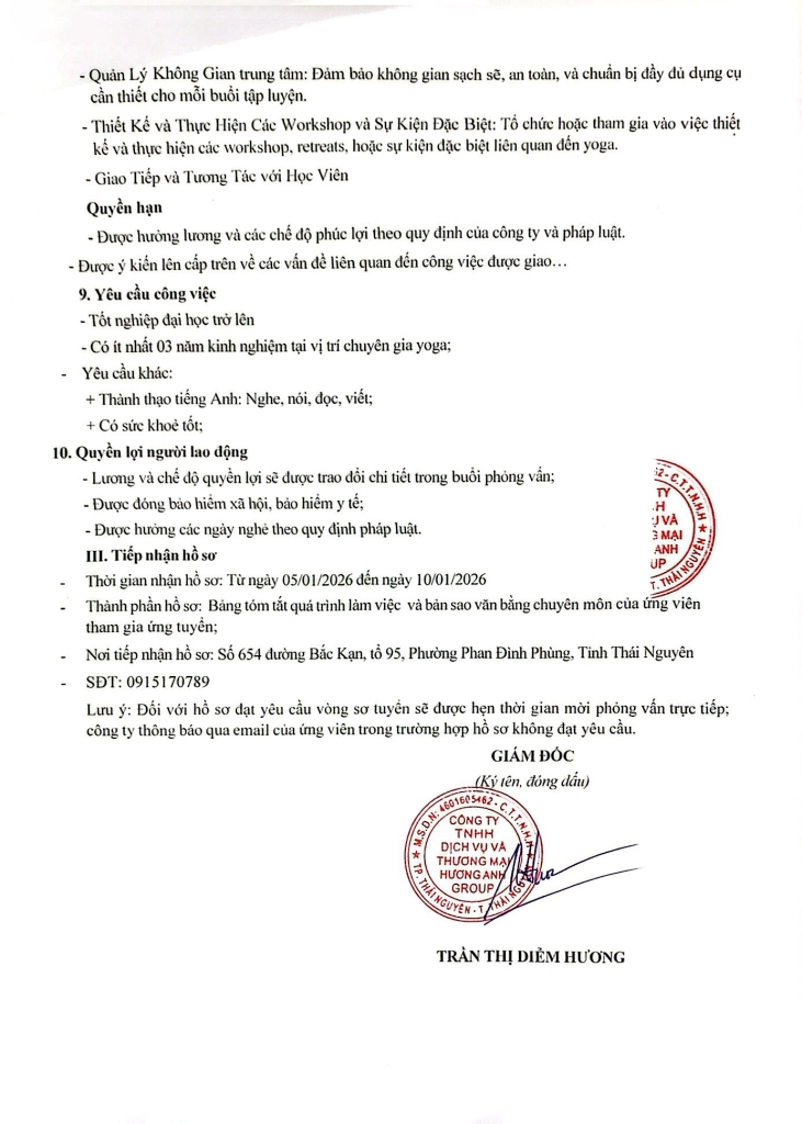 Hương Anh Yoga Academy