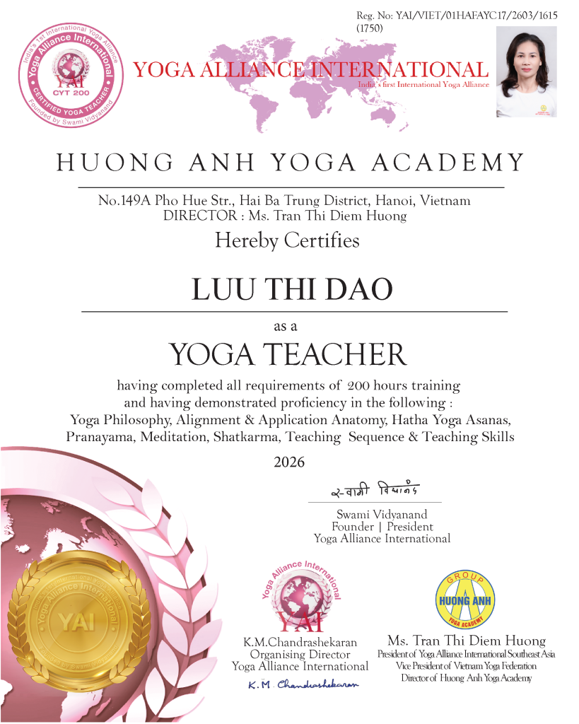 Hương Anh Yoga Academy