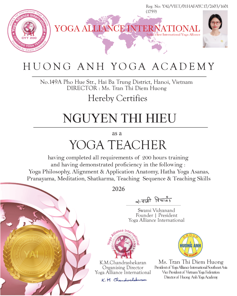 Hương Anh Yoga Academy